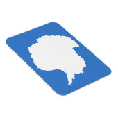 Antarktische Flagge Magnet (Rechte Seite)