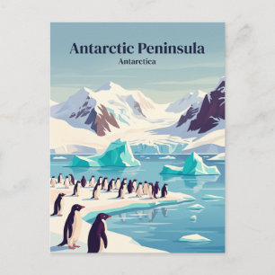 Antarktische Halbinsel Antarktika Postkarte