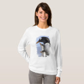 Antarktische Halbinsel, Neko Hafen, Gentoo T-Shirt (Vorne ganz)