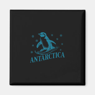 Antarktische Pinguine Souvenir - Kreuzfahrt Abente Magnet