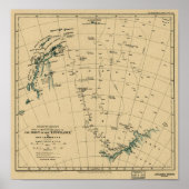 Antarktische Regionen "Drift of the Endurance" Kar Poster (Vorne)