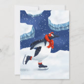 Antarktischer Gleitflug Feiertagskarte (Vorderseite)
