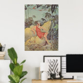 Antaus und die Pygmäen Poster (Heimbüro)