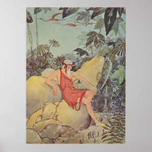 Antaus und die Pygmäen Poster