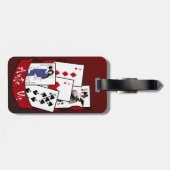 Ante Up Gepäckanhänger (Rückseite horizontal)