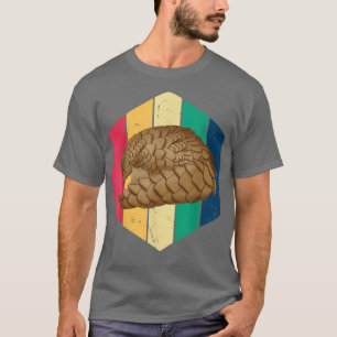 Anteater Animal Sunset Retro Vintag 70er Nature lo T-Shirt