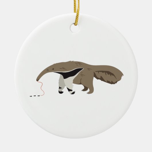 Anteater Ants Keramik Ornament (Vorne)