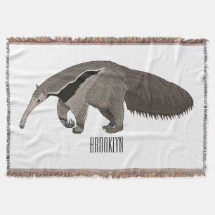 Anteater-Cartoon-Abbildung Decke
