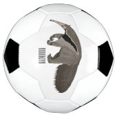 Anteater-Cartoon-Abbildung Fußball (Gedreht)