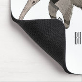 Anteater-Cartoon-Abbildung Mousepad (Ecke)