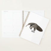 Anteater-Cartoon-Abbildung Planer (Anzeige)