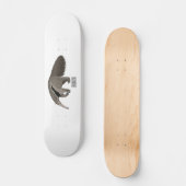 Anteater-Cartoon-Abbildung Skateboard (Vorderseite)