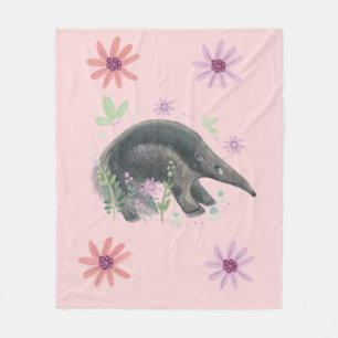Anteater-Kind Fleecedecke