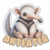 ANTEATER - KINDERZIMMER STICKER (Vorderseite)