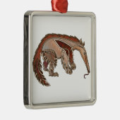 Anteater Ornament Aus Metall (Rechts)