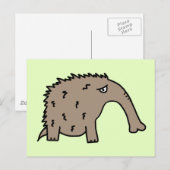 Anteater Postkarte (Vorne/Hinten)