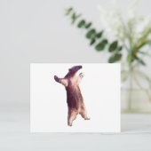 Anteater Postkarte (Stehend Vorderseite)