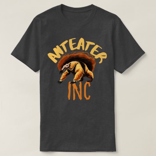 AnteaterFunny Anteater Ölgemälde T-Shirt (Design vorne)