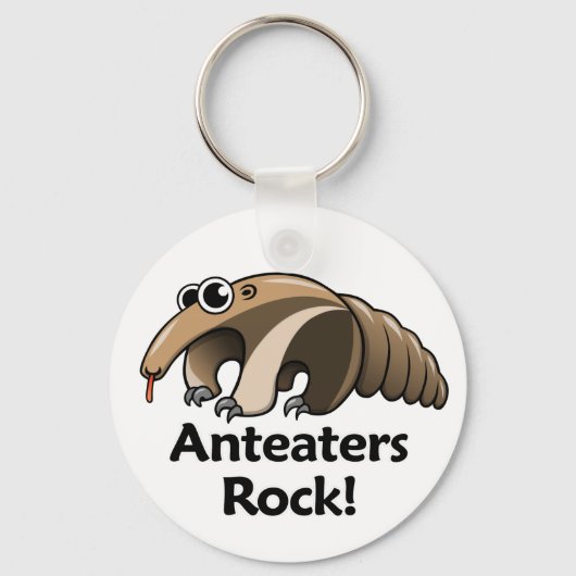 Anteaters Rock! Schlüsselanhänger (Vorderseite)