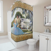 Antebellum Southern Plantation Old Dixie Duschvorhang (Beispiel)