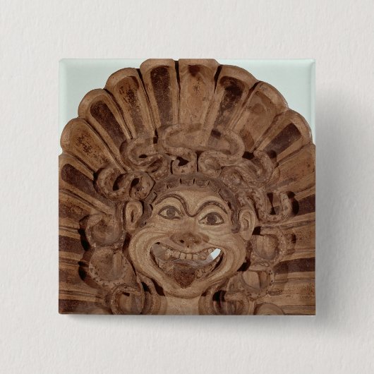 Antefix mit dem Kopf eines gorgon Button (Vorderseite)