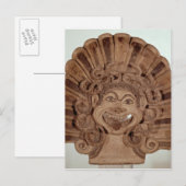 Antefix mit dem Kopf eines Gorgons Postkarte (Vorne/Hinten)