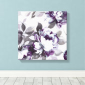 Anteil der Rose von Pflaumen Leinwanddruck (Insitu (Holzboden))