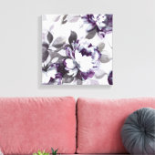 Anteil der Rose von Pflaumen Leinwanddruck (Insitu (Wohnzimmer))