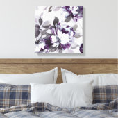 Anteil der Rose von Pflaumen Leinwanddruck (Insitu (Schlafzimmer))