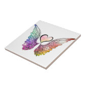 Anteil - Engels-Flügel und Herz Fliese (Seite)