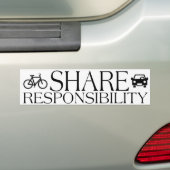 Anteil-Verantwortung Autoaufkleber (Auf Auto)