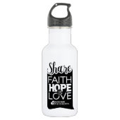 Anteil-Wasser-Flasche Edelstahlflasche (Vorderseite)