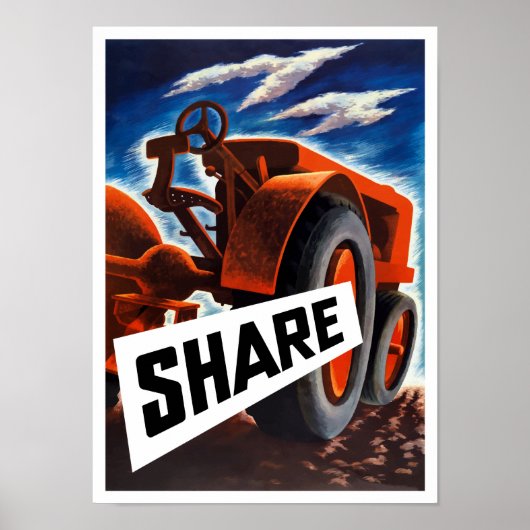 Anteil — Zweites Weltkrieg Poster (Vorne)