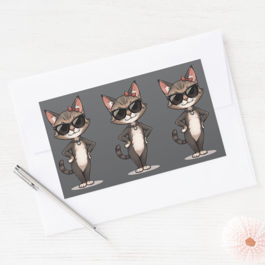 Anteile an der Unabhängigkeit Rechteckiger Aufkleber (Umschlag)