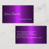 Anteile an Lila Standard-Visitenkarten Visitenkarte (Vorne/Hinten)