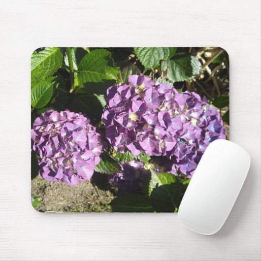 Anteile der Lila Hydrangea Mousepad (Mit Mouse)