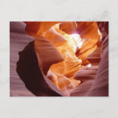 Antelope Canyon 3 Postkarte (Vorderseite)