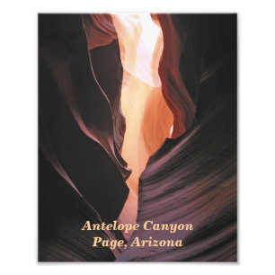 Antelope Canyon Abstrakt Page Arizona Foto Print