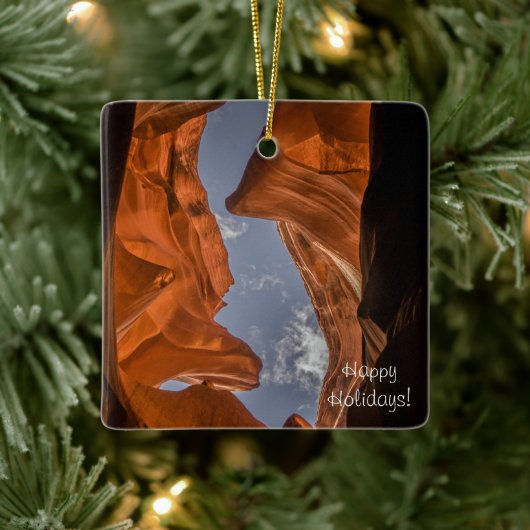 Antelope Canyon Arizona Keramikornament (Baum)