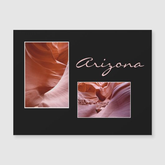 Antelope Canyon, Arizona Magnetkarte (Vorderseite)