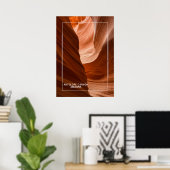 Antelope Canyon, Arizona Poster (Heimbüro)