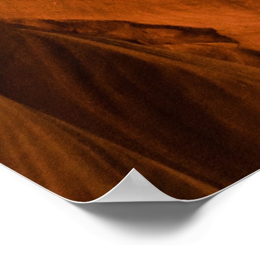 Antelope Canyon Arizona Poster (Ecke)