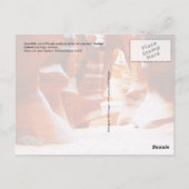 Antelope Canyon, Arizona Postkarte (Rückseite)