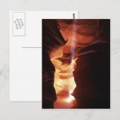 Antelope Canyon Arizona Postkarte (Vorne/Hinten)