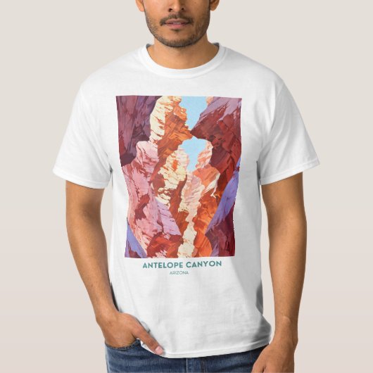 Antelope Canyon, Arizona T-Shirt (Vorderseite)