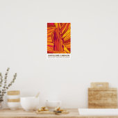 Antelope Canyon Arizona Vintage Poster (Küche)