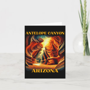 Antelope Canyon Arizona Wandern Camping Karte