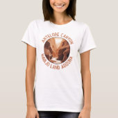 Antelope Canyon Distressed Circle T-Shirt (Vorderseite)