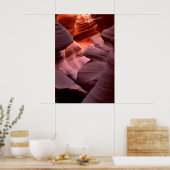 Antelope Canyon Formationen Poster (Küche)