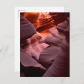 Antelope Canyon Formationen Postkarte (Vorne/Hinten)